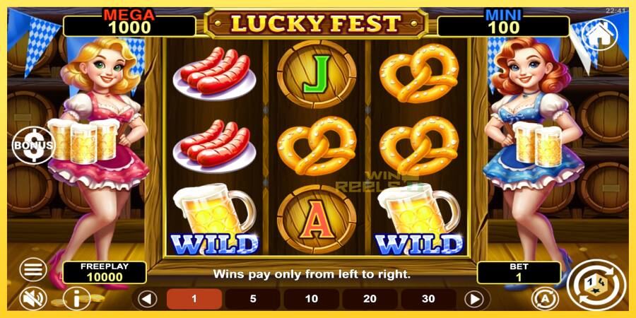 Afbeelding 1 speelautomaat Lucky Fest Hold & Win