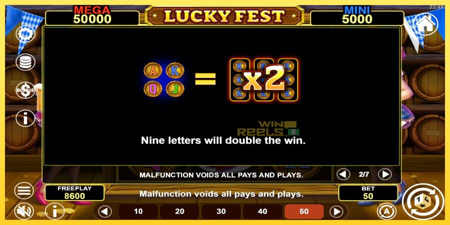 Afbeelding 6 speelautomaat Lucky Fest Hold & Win