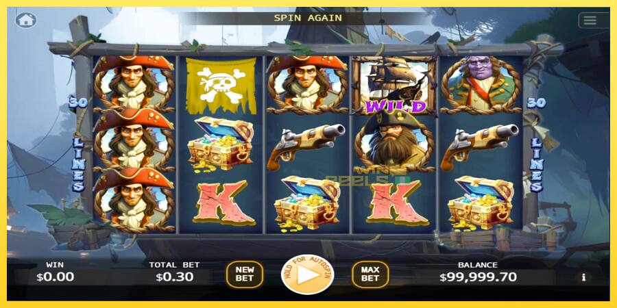 Afbeelding 1 speelautomaat Pirates Treasure Quest