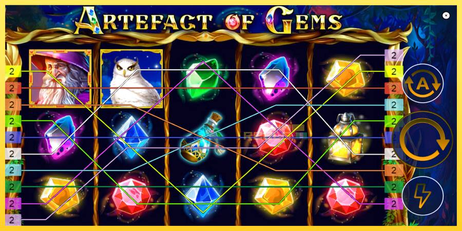 Afbeelding 1 speelautomaat Artefact of Gems