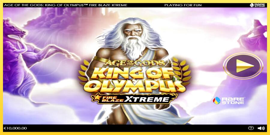 Afbeelding 1 speelautomaat Age of the Gods: King of Olympus Fire Blaze Xtreme