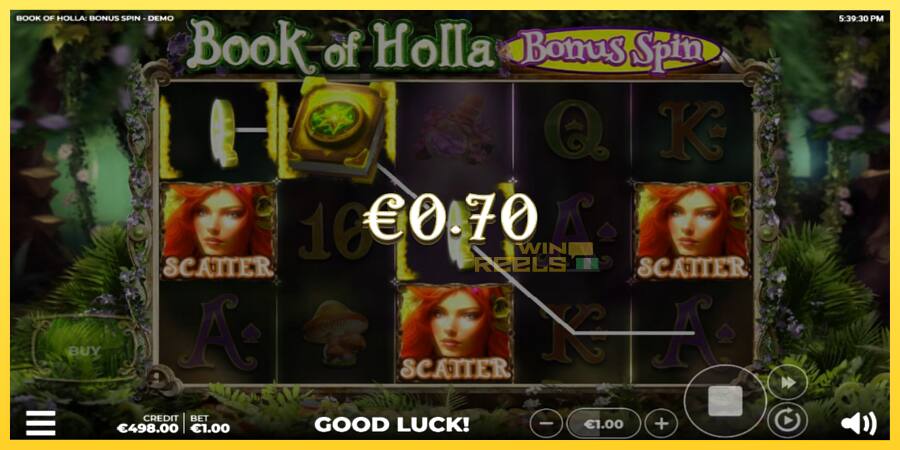 Afbeelding 3 speelautomaat Book of Holla: Bonus Spin