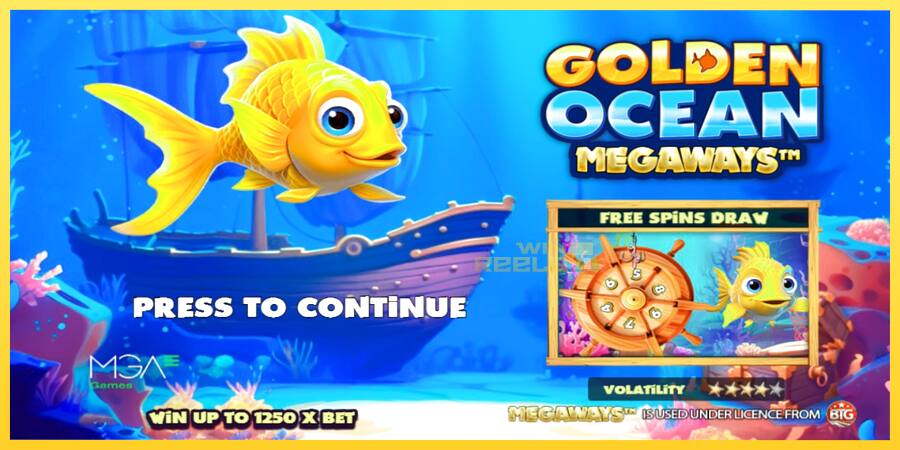 Afbeelding 1 speelautomaat Golden Ocean Megaways