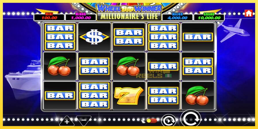 Afbeelding 1 speelautomaat Wheel Big Winner Millionaires Life