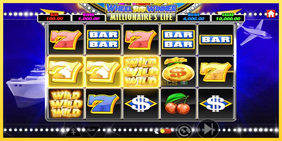 Afbeelding 4 speelautomaat Wheel Big Winner Millionaires Life