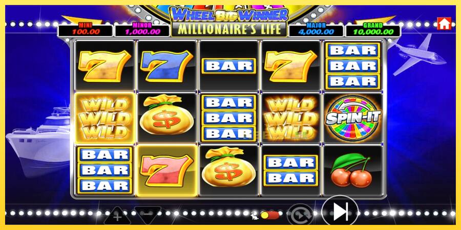 Afbeelding 5 speelautomaat Wheel Big Winner Millionaires Life