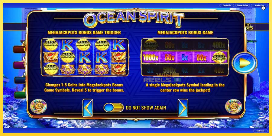 Afbeelding 2 speelautomaat Ocean Spirit MegaJackpots