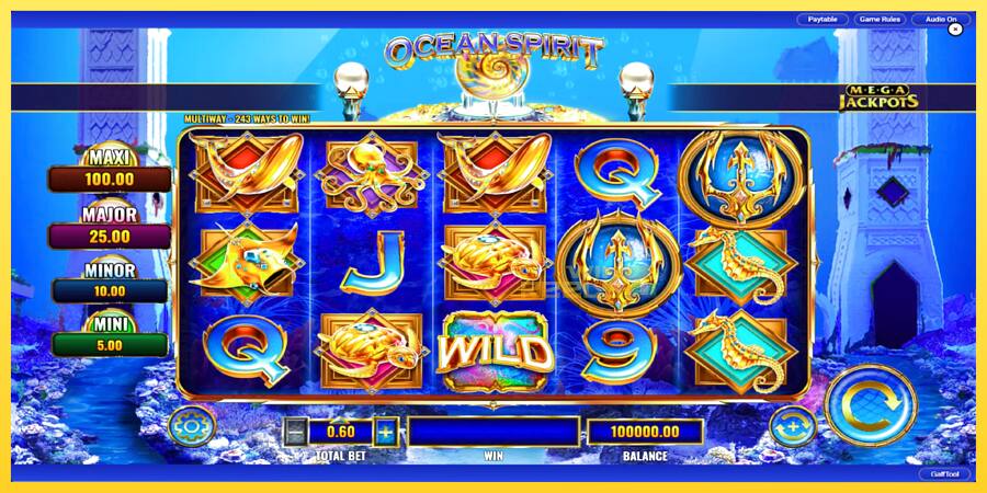 Afbeelding 3 speelautomaat Ocean Spirit MegaJackpots