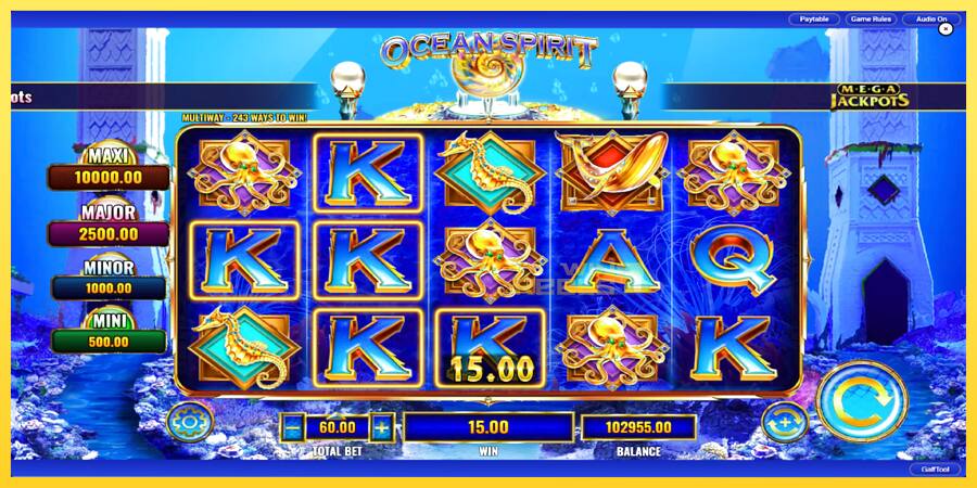 Afbeelding 6 speelautomaat Ocean Spirit MegaJackpots