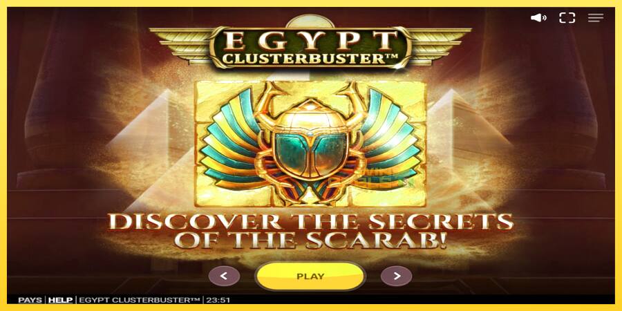 Afbeelding 1 speelautomaat Egypt Clusterbuster