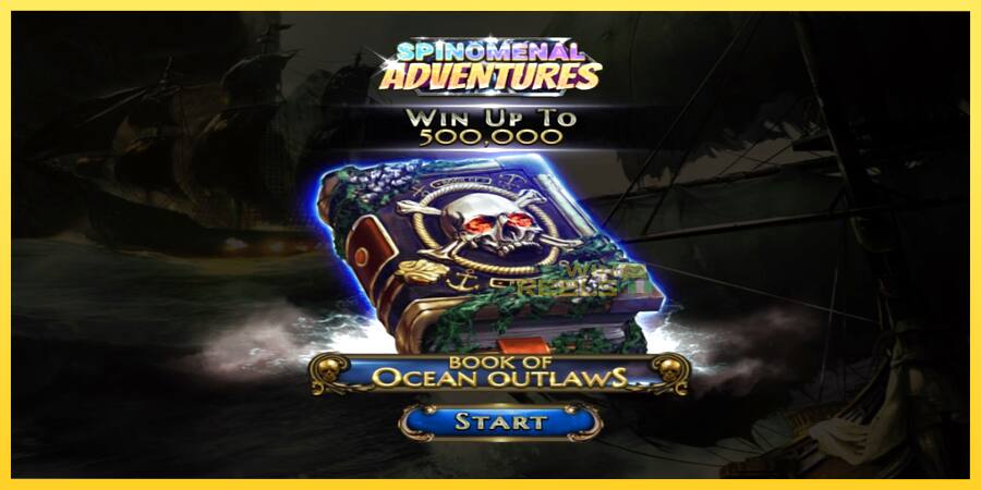 Afbeelding 1 speelautomaat Book of Ocean Outlaws