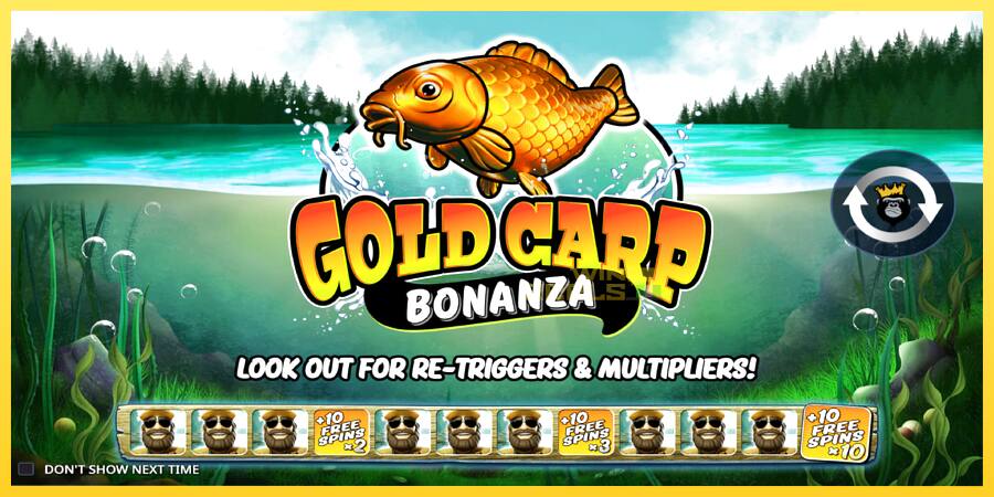 Afbeelding 1 speelautomaat Gold Carp Bonanza