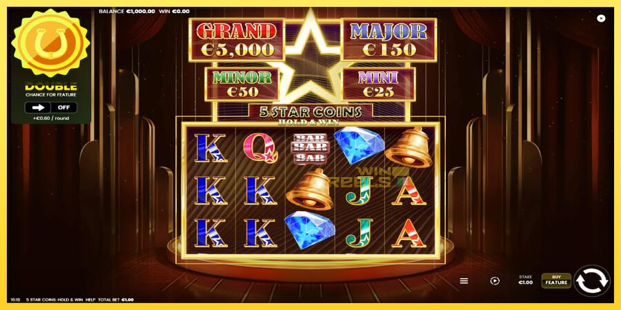 Afbeelding 2 speelautomaat 5 Star Coins: Hold & Win