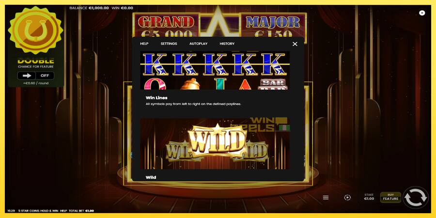 Afbeelding 6 speelautomaat 5 Star Coins: Hold & Win