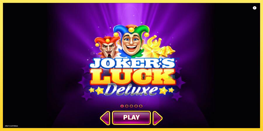 Afbeelding 1 speelautomaat Jokers Luck Deluxe