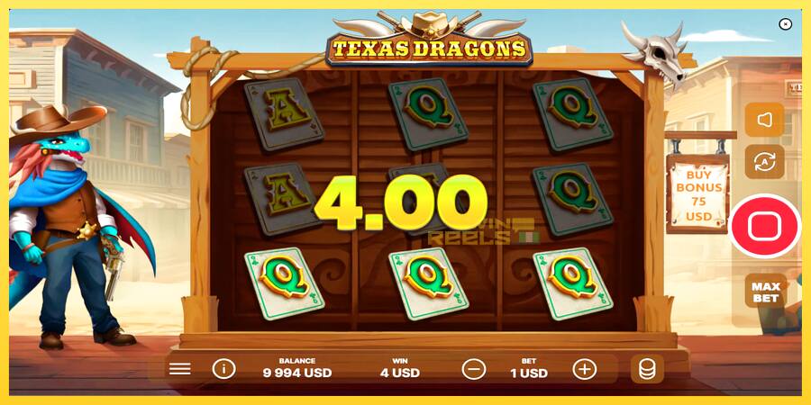 Afbeelding 2 speelautomaat Texas Dragons