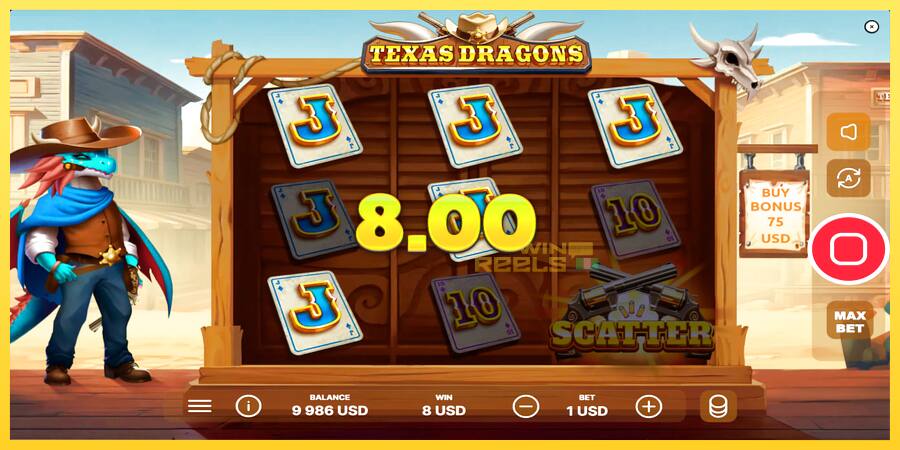 Afbeelding 3 speelautomaat Texas Dragons