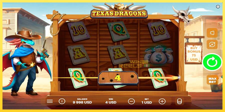 Afbeelding 4 speelautomaat Texas Dragons