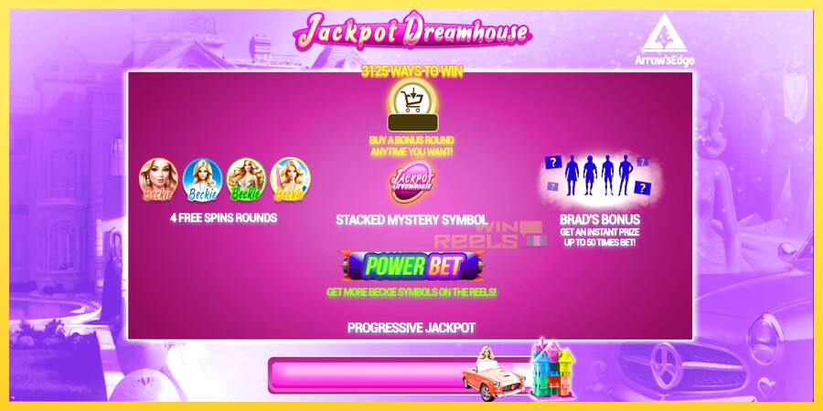 Afbeelding 1 speelautomaat Jackpot Dreamhouse