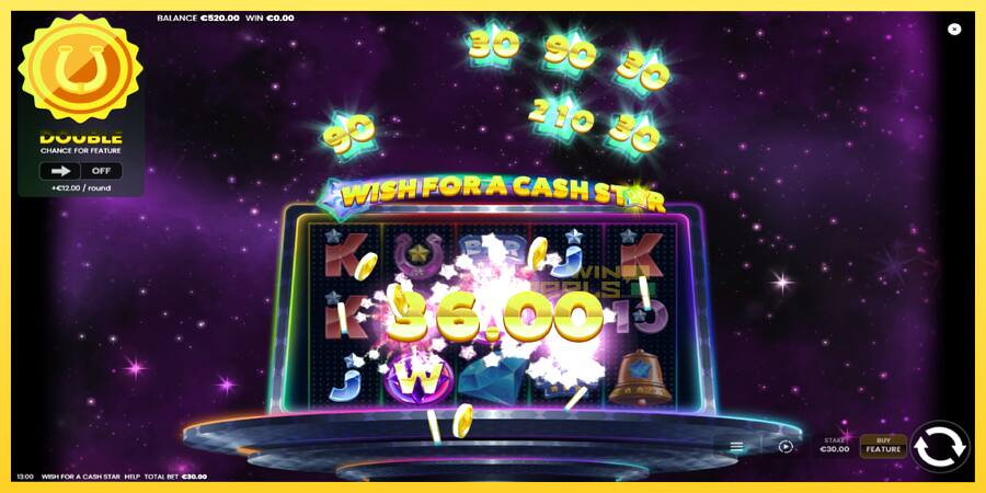 Afbeelding 3 speelautomaat Wish for a Cash Star