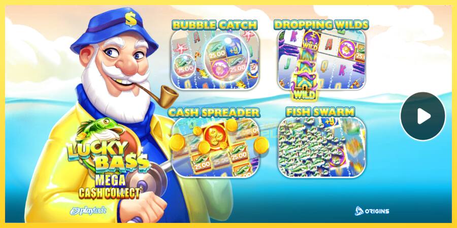 Afbeelding 1 speelautomaat Lucky Bass Mega Cash Collect