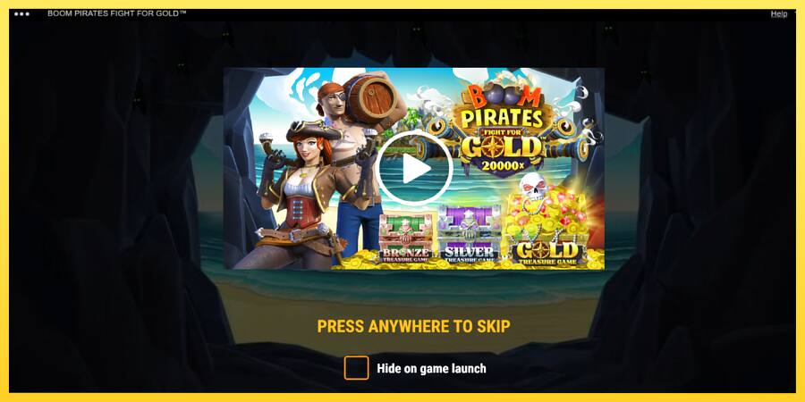 Afbeelding 1 speelautomaat Boom Pirates Fight for Gold