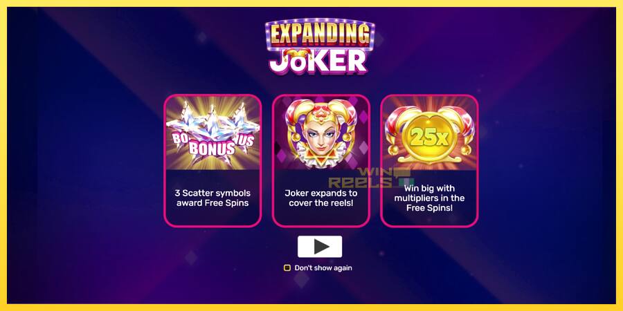 Afbeelding 1 speelautomaat Expanding Joker