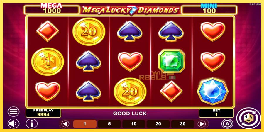 Afbeelding 2 speelautomaat Mega Lucky Diamonds Hold & Win