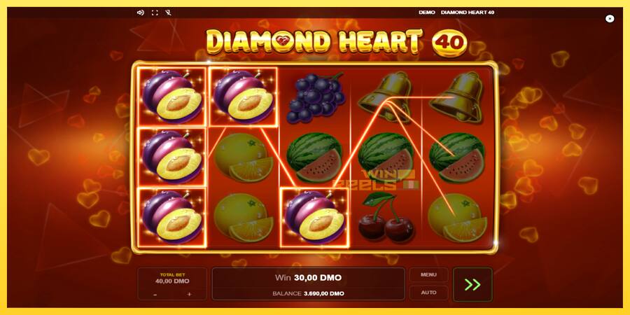 Afbeelding 3 speelautomaat Diamond Heart 40