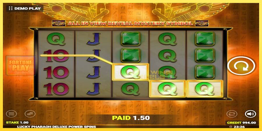 Afbeelding 3 speelautomaat Lucky Pharaoh Deluxe Fortune Play