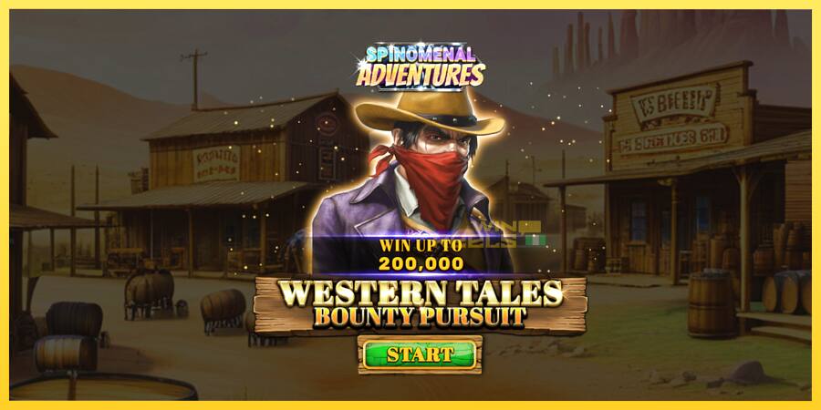 Afbeelding 1 speelautomaat Western Tales - Bounty Pursuit