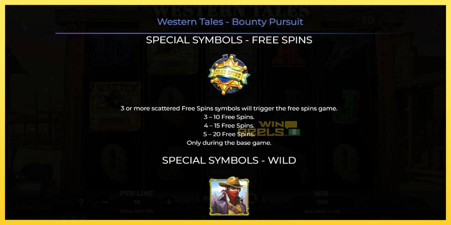 Afbeelding 5 speelautomaat Western Tales - Bounty Pursuit