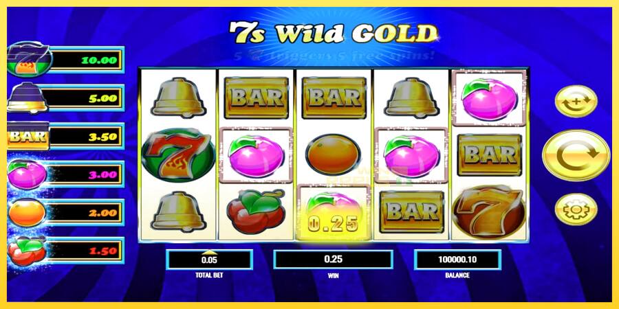 Afbeelding 2 speelautomaat 7s Wild Gold