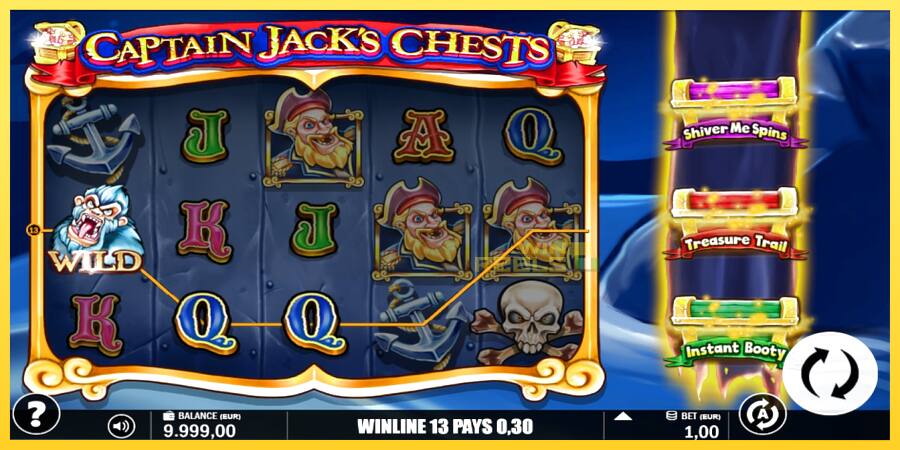 Afbeelding 3 speelautomaat Captain Jacks Chests