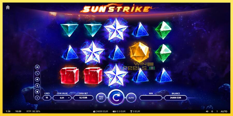 Afbeelding 2 speelautomaat Sun Strike