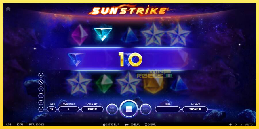 Afbeelding 3 speelautomaat Sun Strike