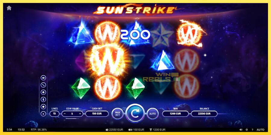 Afbeelding 4 speelautomaat Sun Strike