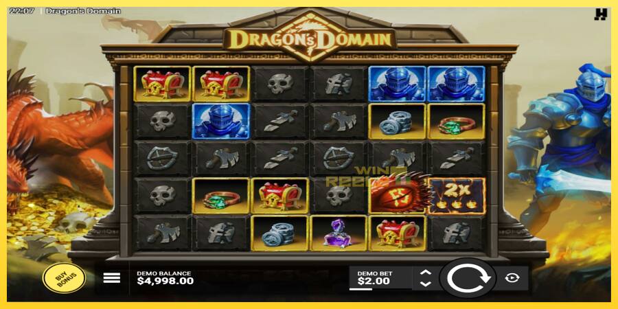 Afbeelding 2 speelautomaat Dragons Domain