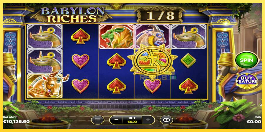 Afbeelding 2 speelautomaat Babylon Riches