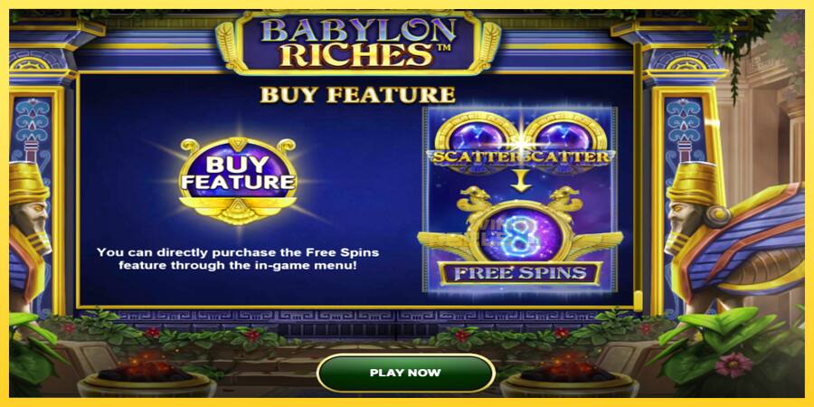 Afbeelding 4 speelautomaat Babylon Riches