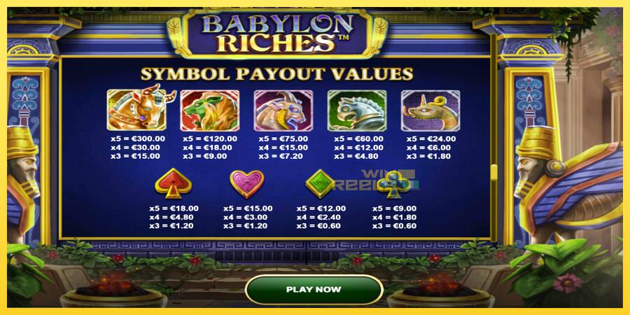 Afbeelding 6 speelautomaat Babylon Riches