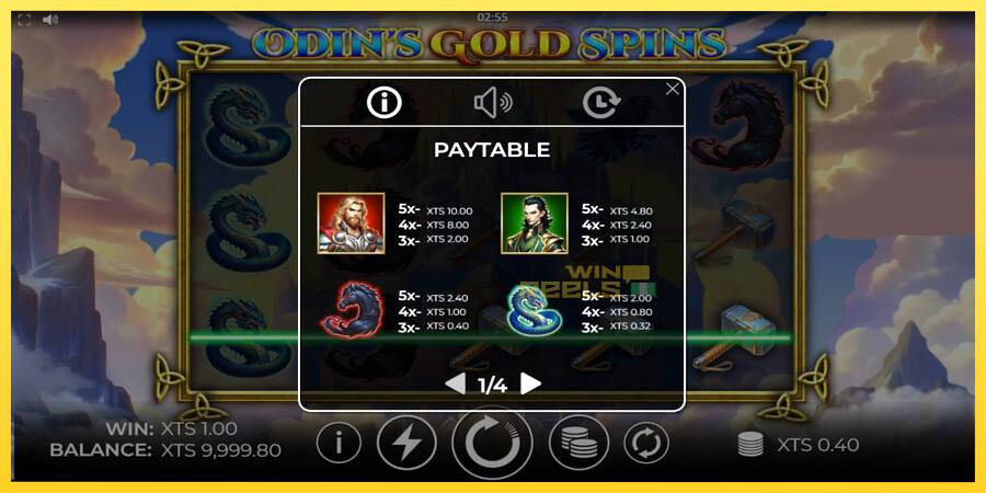 Afbeelding 4 speelautomaat Odins Gold Spins