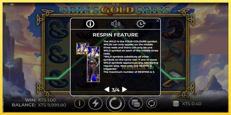 Afbeelding 5 speelautomaat Odins Gold Spins