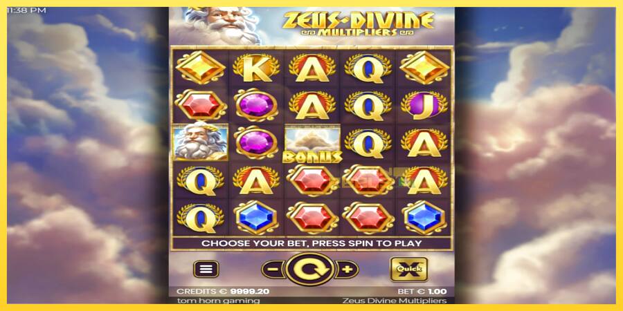 Afbeelding 2 speelautomaat Zeus Divine Multipliers