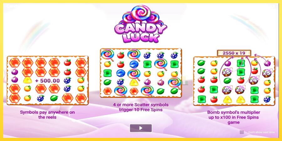 Afbeelding 1 speelautomaat Candy Luck