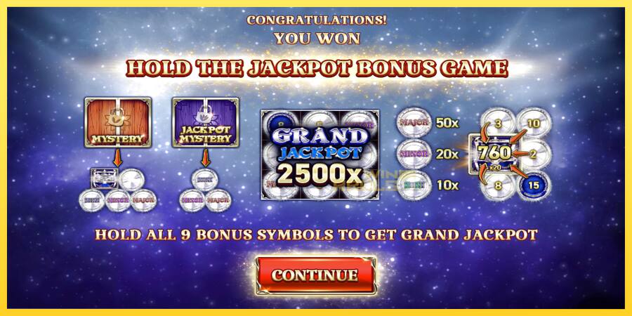 Afbeelding 3 speelautomaat 9 Coins Grand Platinum Edition Halloween Jackpot