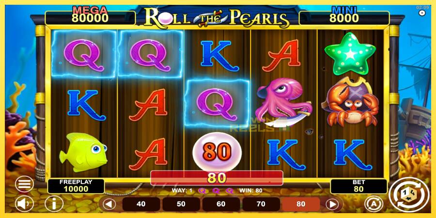 Afbeelding 3 speelautomaat Roll The Pearls Hold & Win