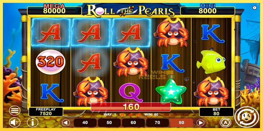 Afbeelding 4 speelautomaat Roll The Pearls Hold & Win