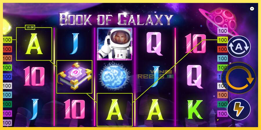 Afbeelding 3 speelautomaat Book of Galaxy