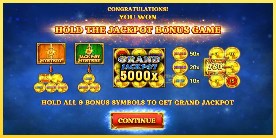 Afbeelding 3 speelautomaat 9 Coins Grand Diamond Edition Halloween Jackpots